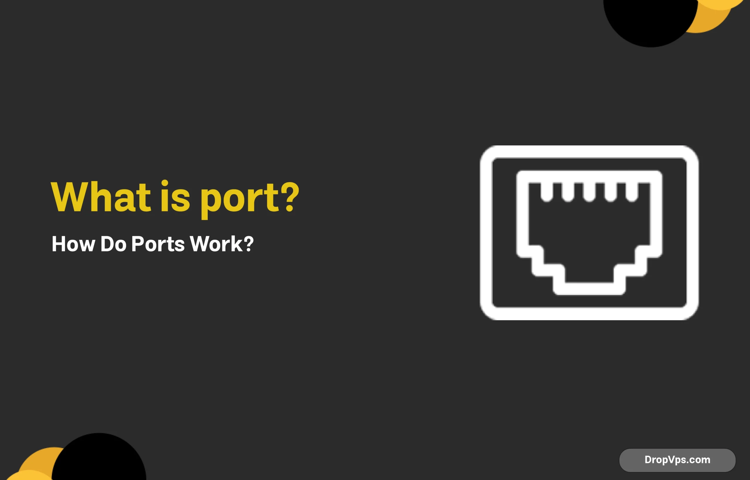 What is port and how work it